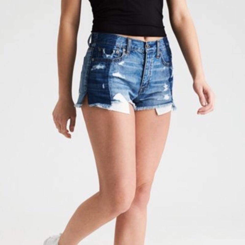 AE high waisted vintage festival shorts
